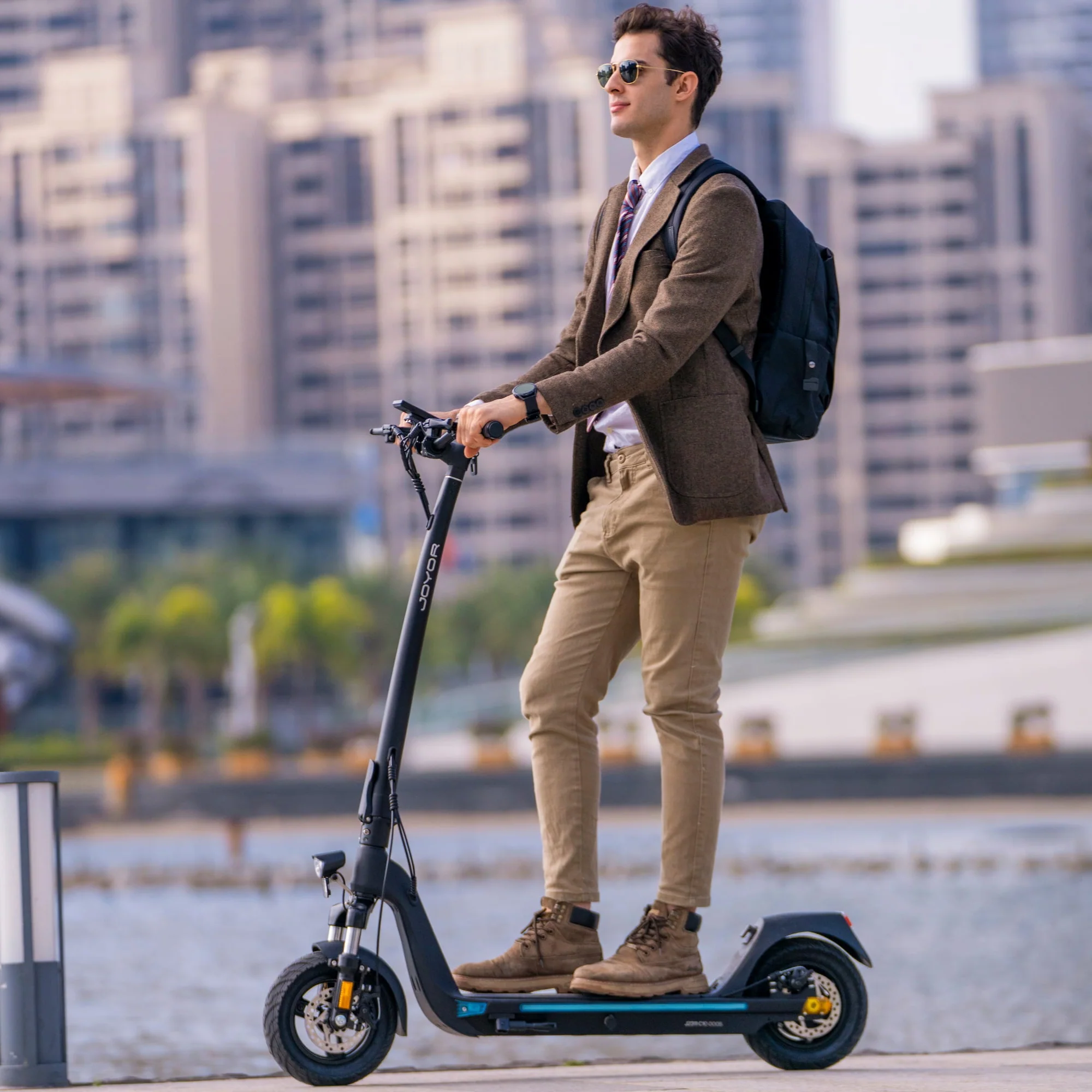 JOYOR C10 City Commuter Electric Scooter（NFC Key） - Image 3