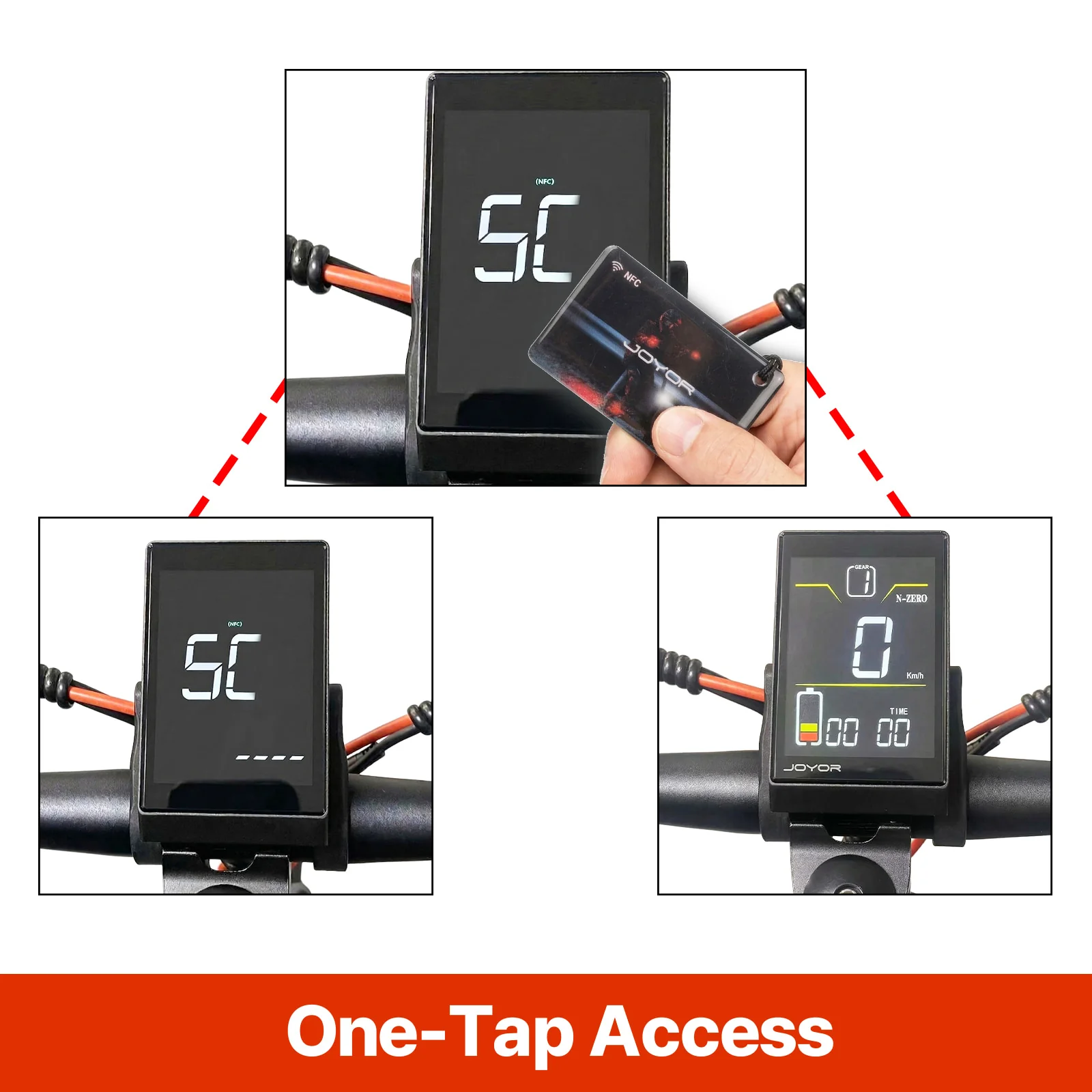 JOYOR NFC Display Upgrade for S10-S-Z/S10S/T10/T6/S5-Z/S8-S-Z - Image 5