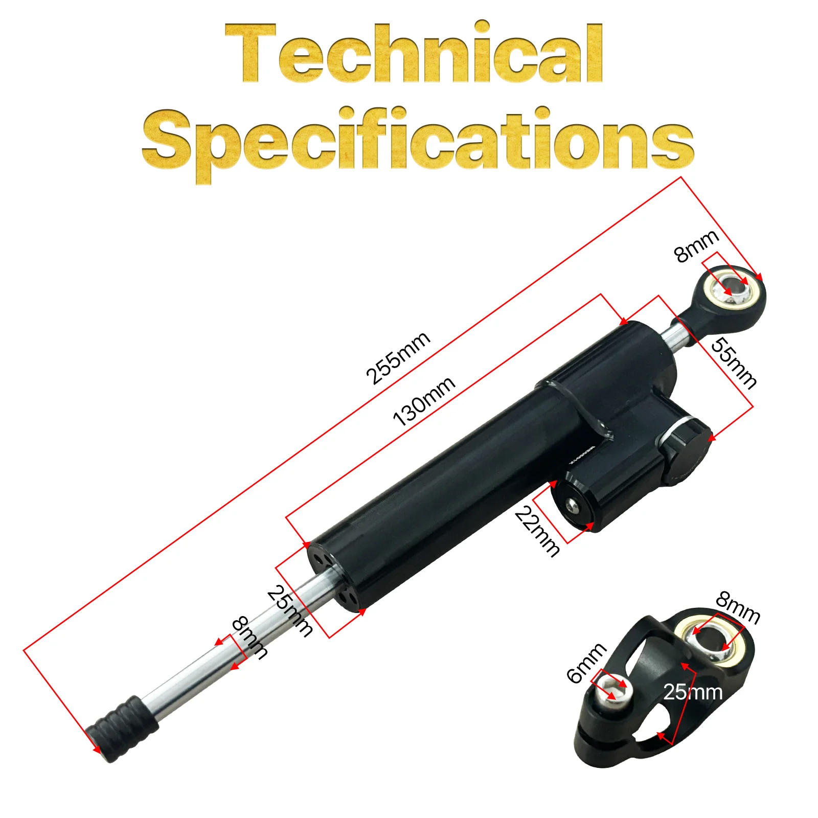JOYOR S5/S8S/S10S Steering Damper - Image 10