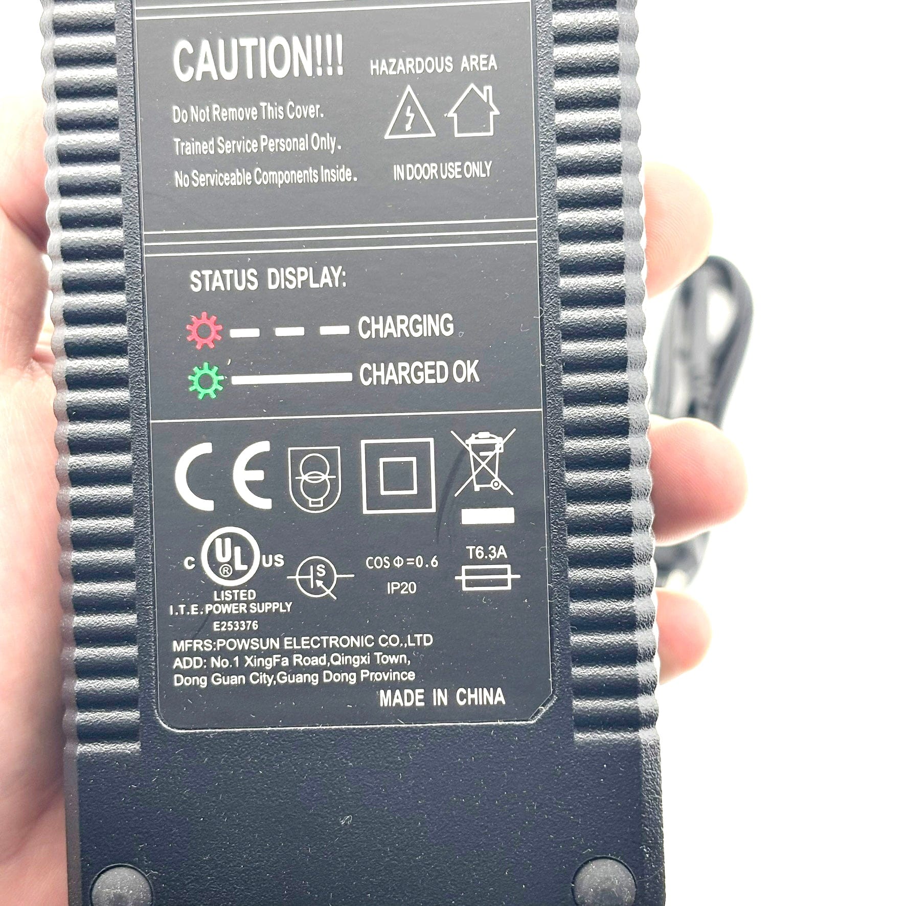 JOYOR S5 ABE EU Standard Electric Scooter Charger 48V 2A - Image 3
