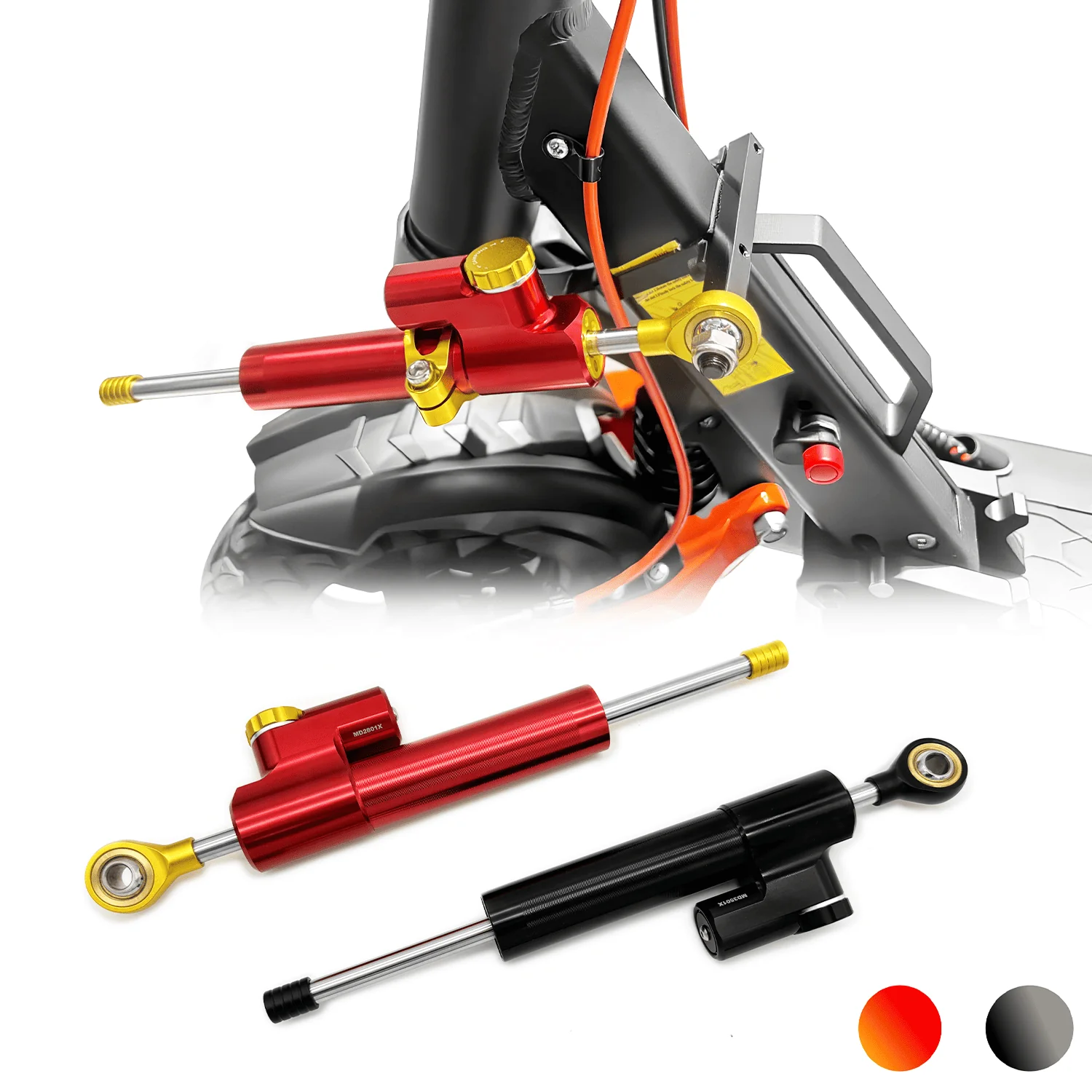 JOYOR T10 T Series Damper (Red/Gold) - Image 3