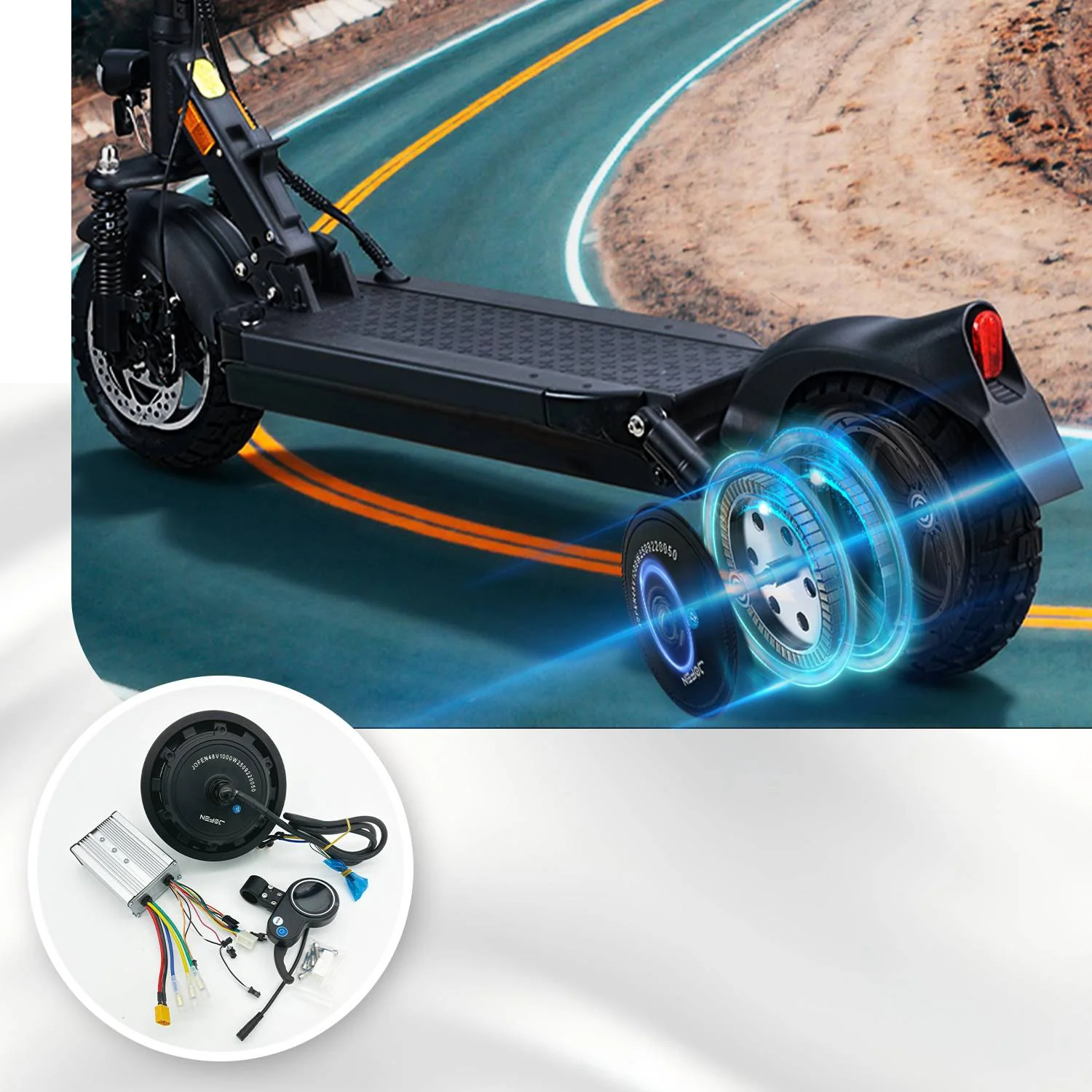 JOYOR Y8S ABE Speed Unlock Kit 36-60Km/h– Controller & Display Included - Image 3
