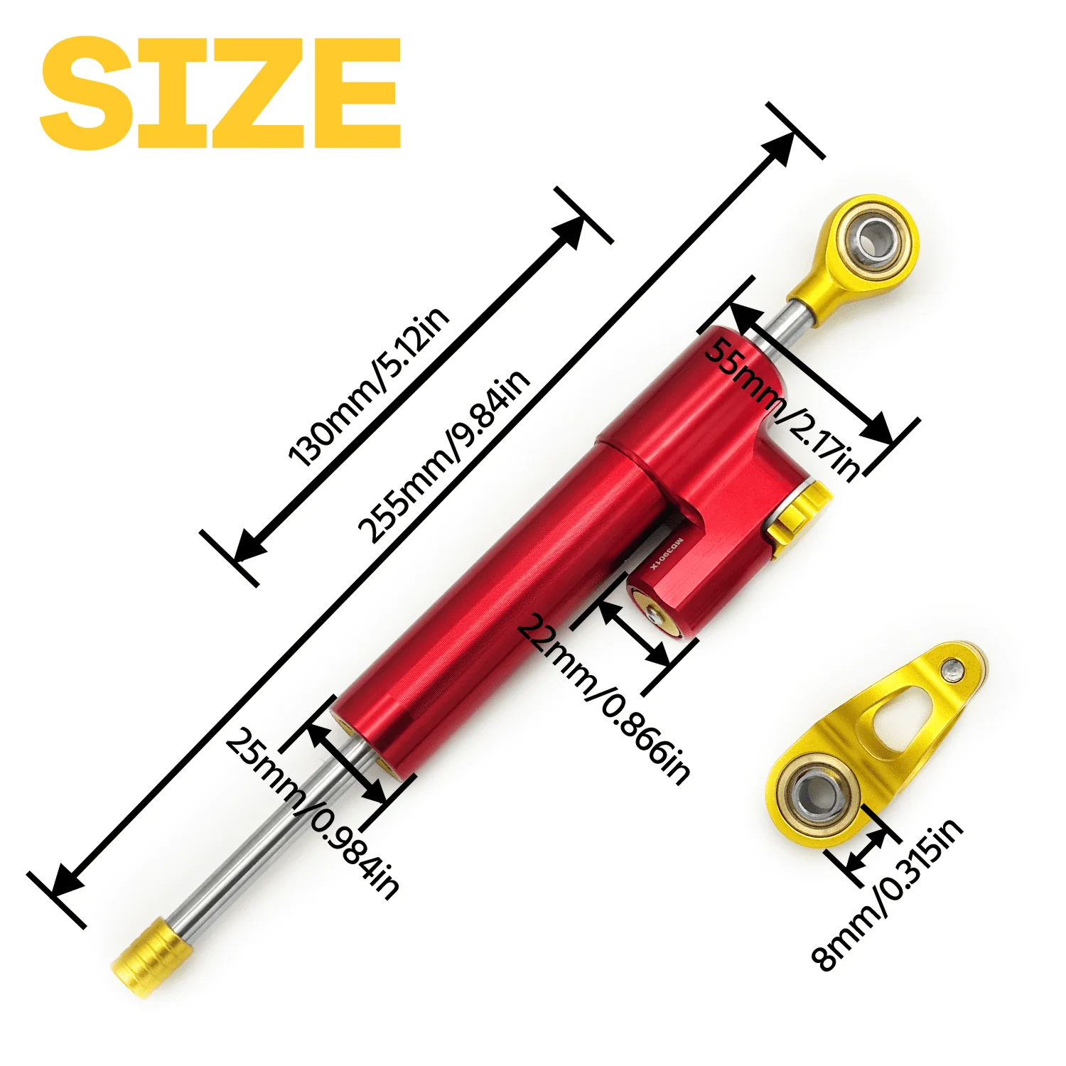 JOYOR T6/T10/T6E/T6E PRO Steering Damper - Image 12