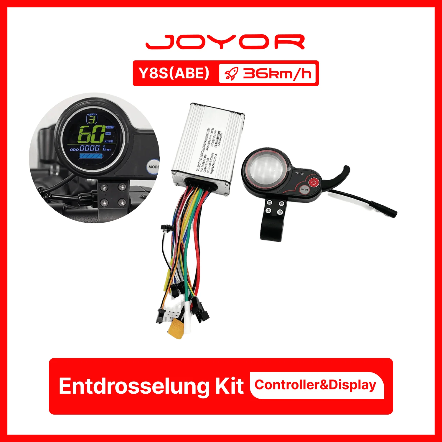 Y8S Electric Scooter + Speed Enhancement Kit - Image 2